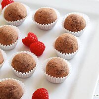 raspberry-truffles